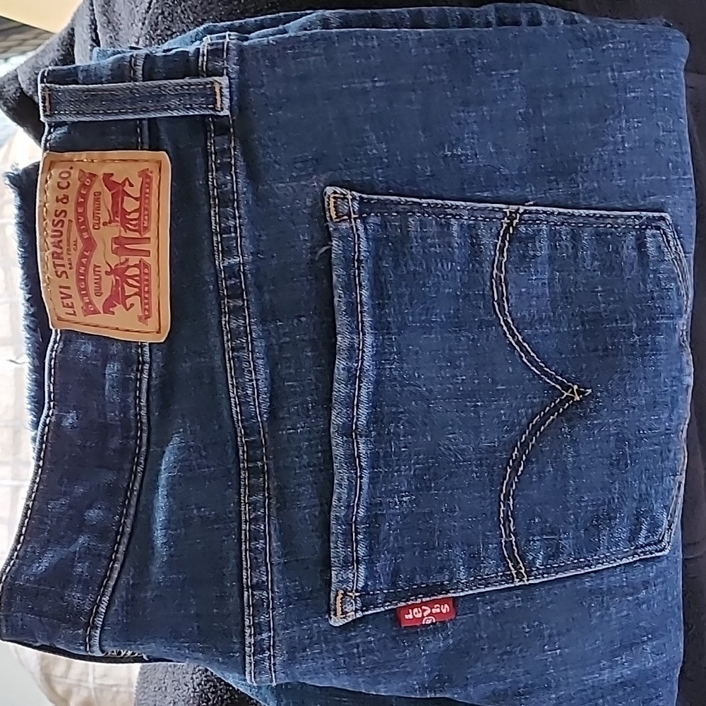 Women's Levi's 311 Shaping Skinny Rough Hem Size 32 - Picture 2 of 11